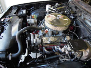 A car engine with many different parts on it