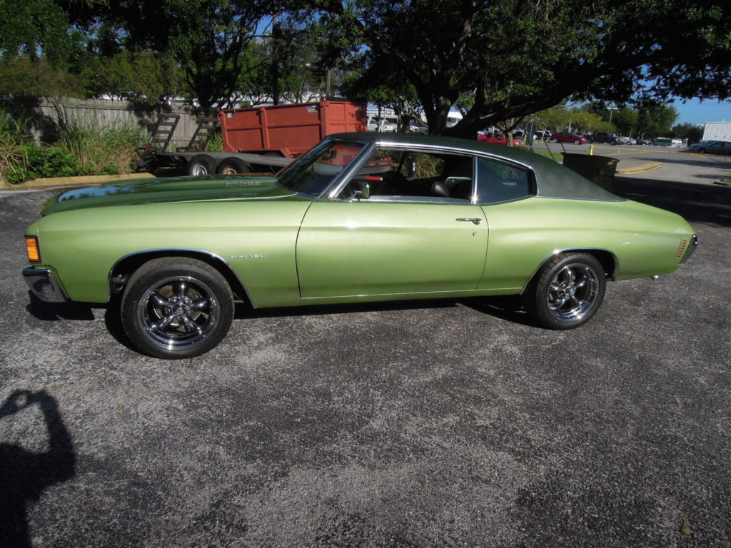 1972 Chevy Malibu restoration